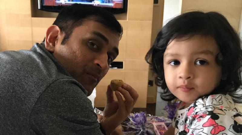 MS Dhoni Daughter