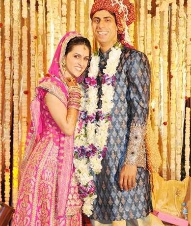 indian cricketer ashish nehra and rushma wedding photos 1 1