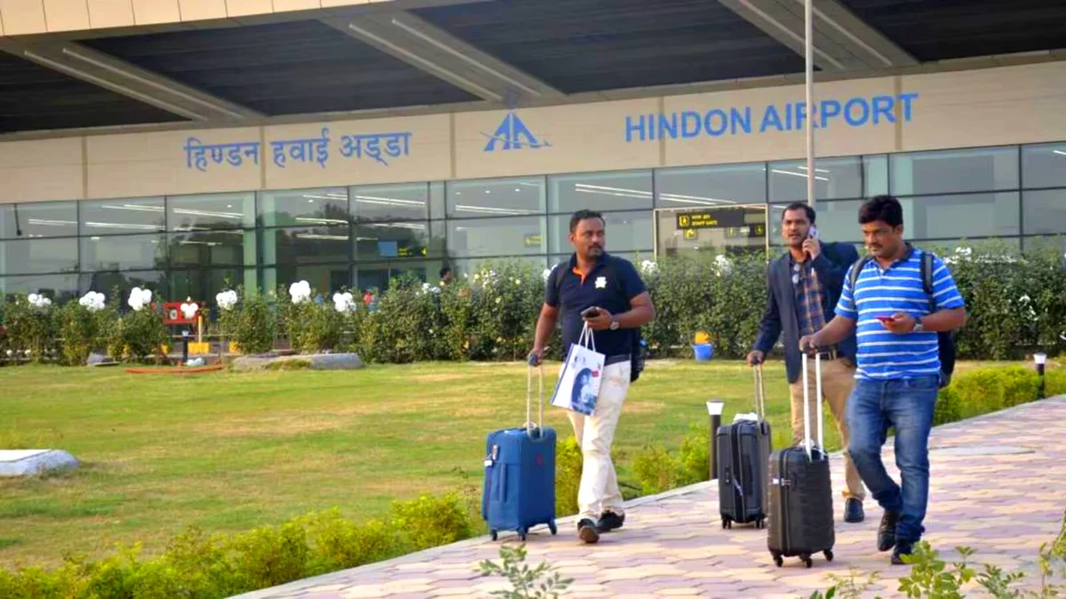 Hindon Airport Flight Time table