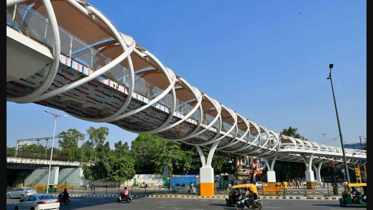 New foot overbridge linking Sarai Kale Khan RRtS to Nizamuddin