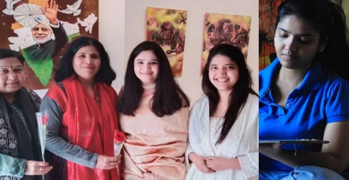 Dipali Sharma and Chhavi Sharma : Disabled sisters excel in painting, inspiring with their remarkable success story